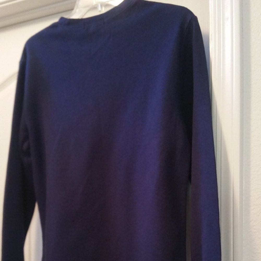 Ralph Lauren Polo Big Boys Waffle Knit LS Tshirt - Picture 3 of 7